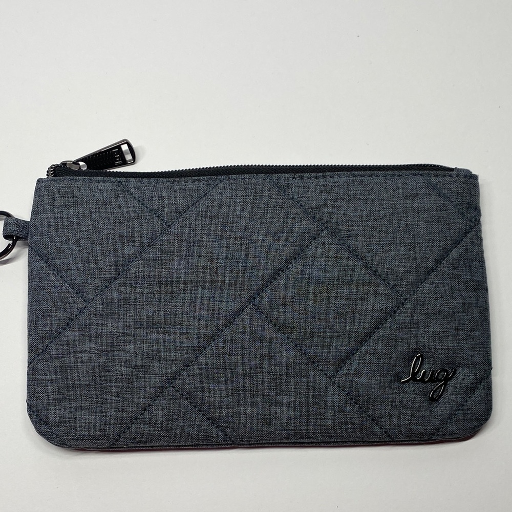 NWOT-Lug Pouch-Heather Grey